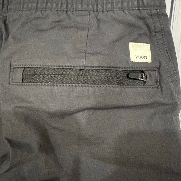 Vuori Ripstop Wide Leg Pant XXS Charcoal Organic Cotton Cropped - Picture 4 of 10
